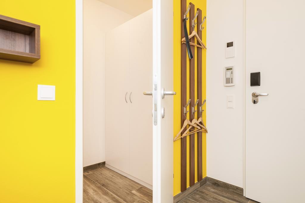 Ig City Apartments Danube Lodge Bécs Szoba fotó