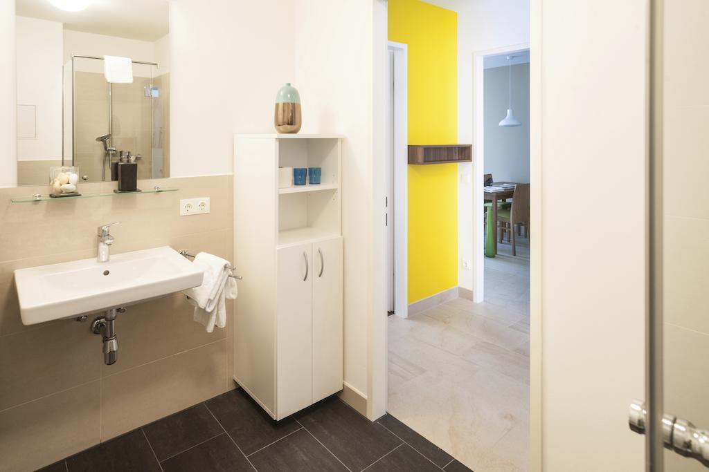 Ig City Apartments Danube Lodge Bécs Szoba fotó