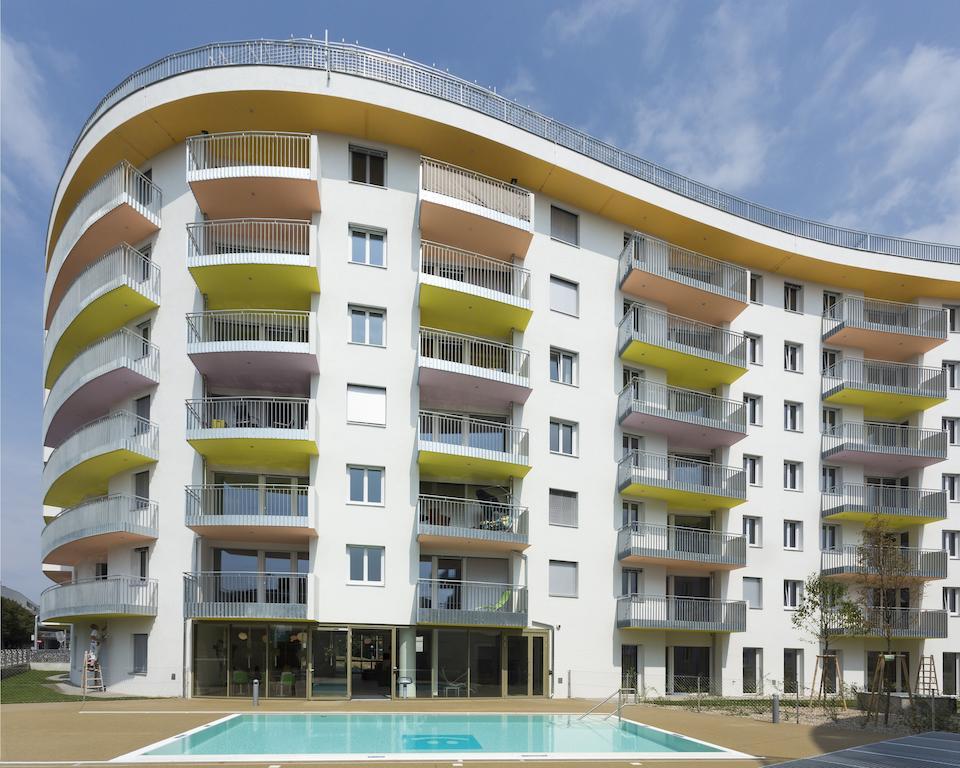 Ig City Apartments Danube Lodge Bécs Kültér fotó
