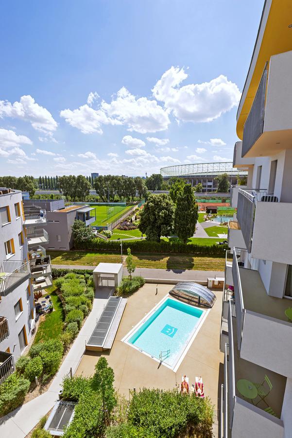 Ig City Apartments Danube Lodge Bécs Kültér fotó